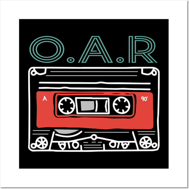 Great Gift O.A.R Classic Proud Personalized 70s 80s 90s Wall Art by MakeMeBlush